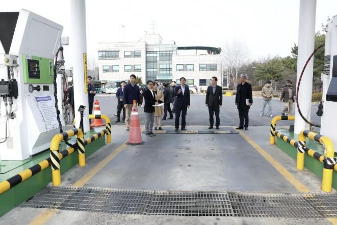 대화버스공영차고지 현장 방문