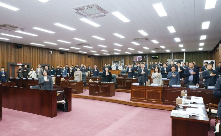 제80회 여주시의회 임시회 3월 16일 개회