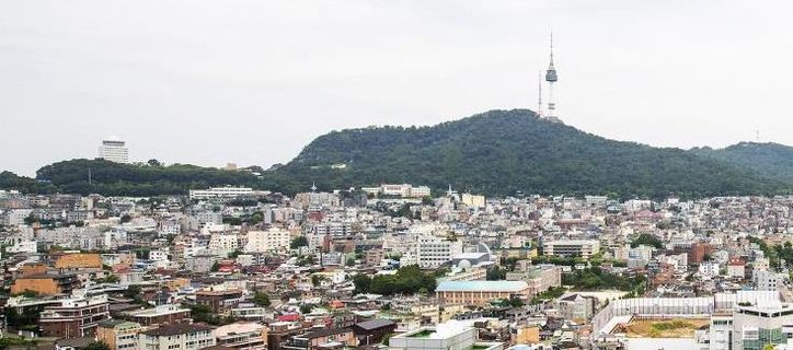 용산구 후암동 일대 전경