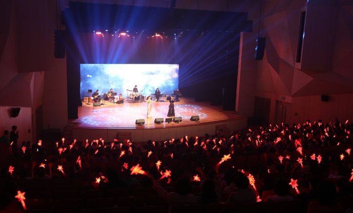 전남음악창작소가 주관한 공연 모습.