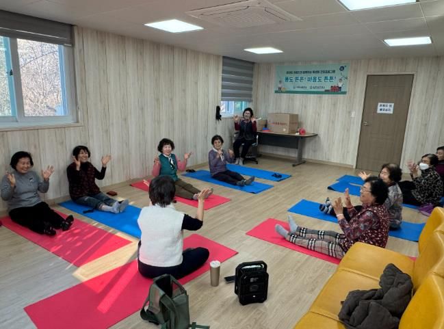 칠천보건지소, 어르신 대상 근력 특성화 프로그램 '몸도 튼튼! 마음도 튼튼!'운영
