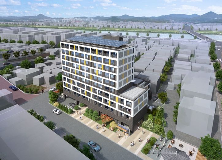 강릉시, 청년층 주거안정을 위한 통합공공임대주택 조감도