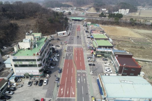 전도 거리 전경