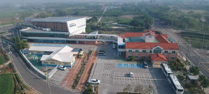 사천시장애인종합복지관 전경