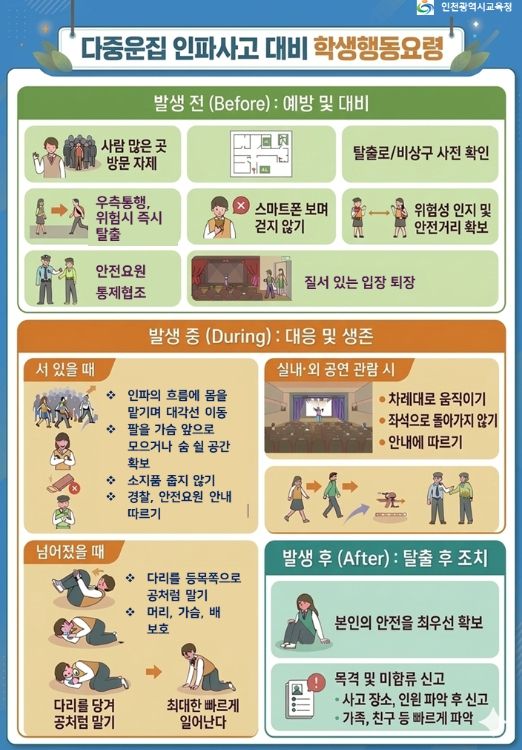 BTS 광화문 공연 대규모 인파 대비 ‘학생 안전사고 예방’ 총력
