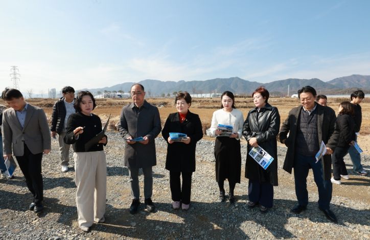 공유재산 취득 예정지 현장확인