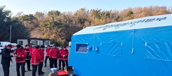 석욱희 함안부군수, ‘산불진화장비 점검의 날’ 맞아 산불진화장비 및 출동태세 점검