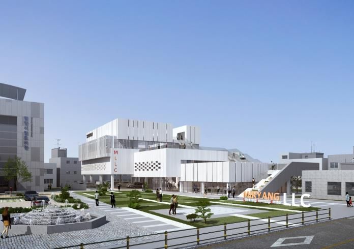 밀양시평생학습관 조감도