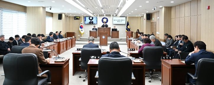 고령군의회, 제311회 임시회 개회